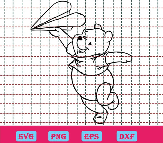 Winnie the Pooh svg, Free Disney svg, Bear Winnie svg