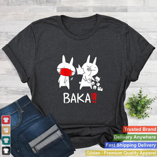 Baka Idiot Funny Japanese Anime Shirt For Men Women Gift T Shirt