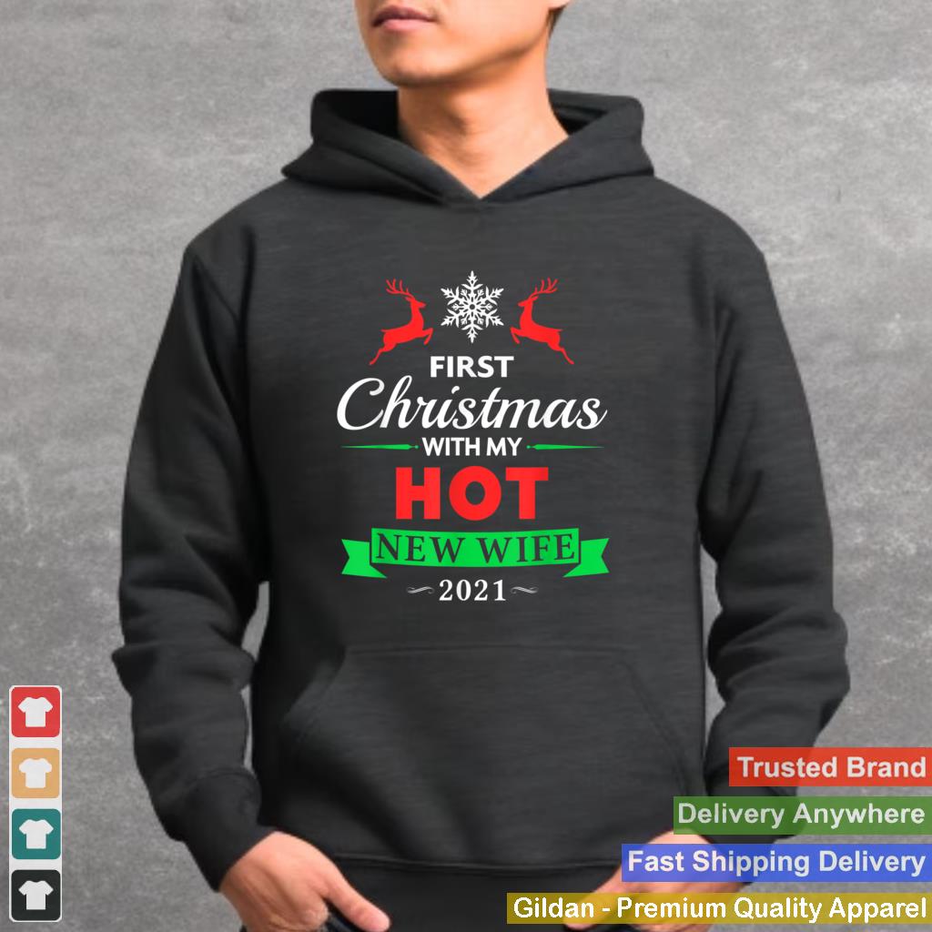 2020 First Christmas With My Hot New Wife T Shirt 2