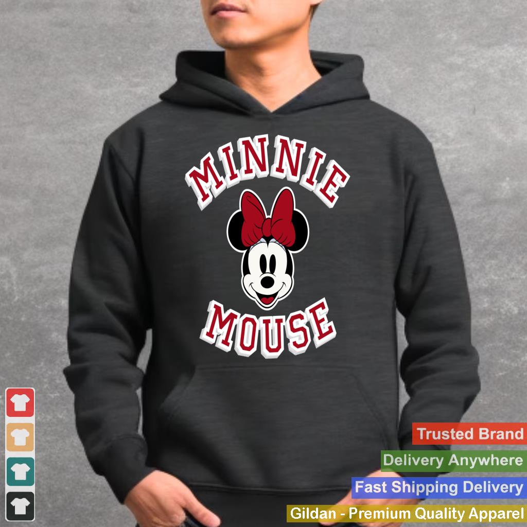 Disney Mickey and Friends Minnie Mouse Vintage Varsity Sweatshirt