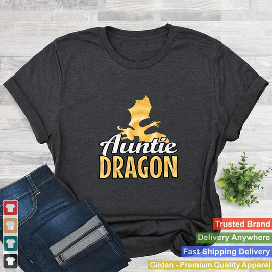 Auntie Dragon Lover T Shirt