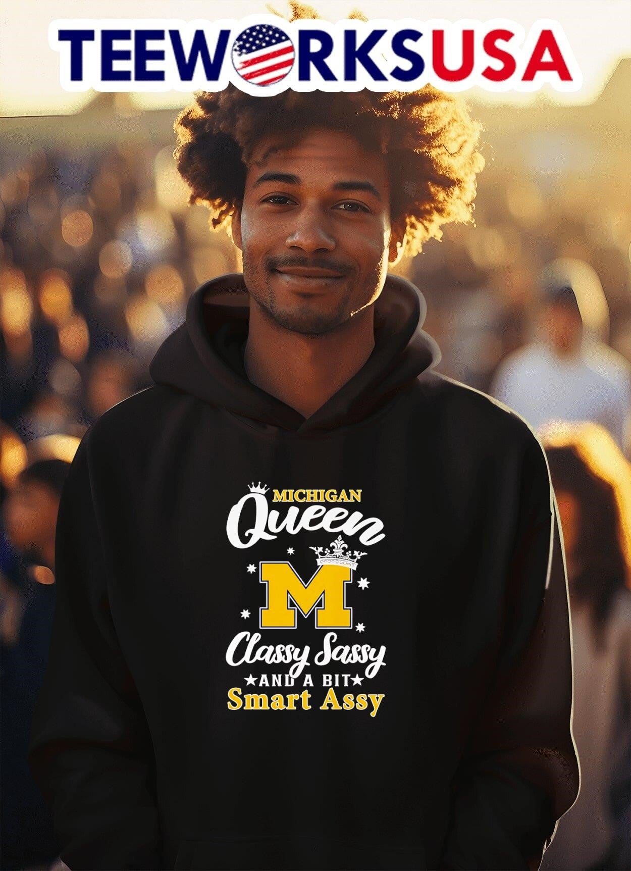 Michigan Queen classy sassy and a bit smart assy shirt