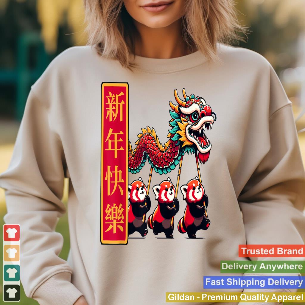 Cute Chinese New Year Dragon Dance Lunar New Year 2024