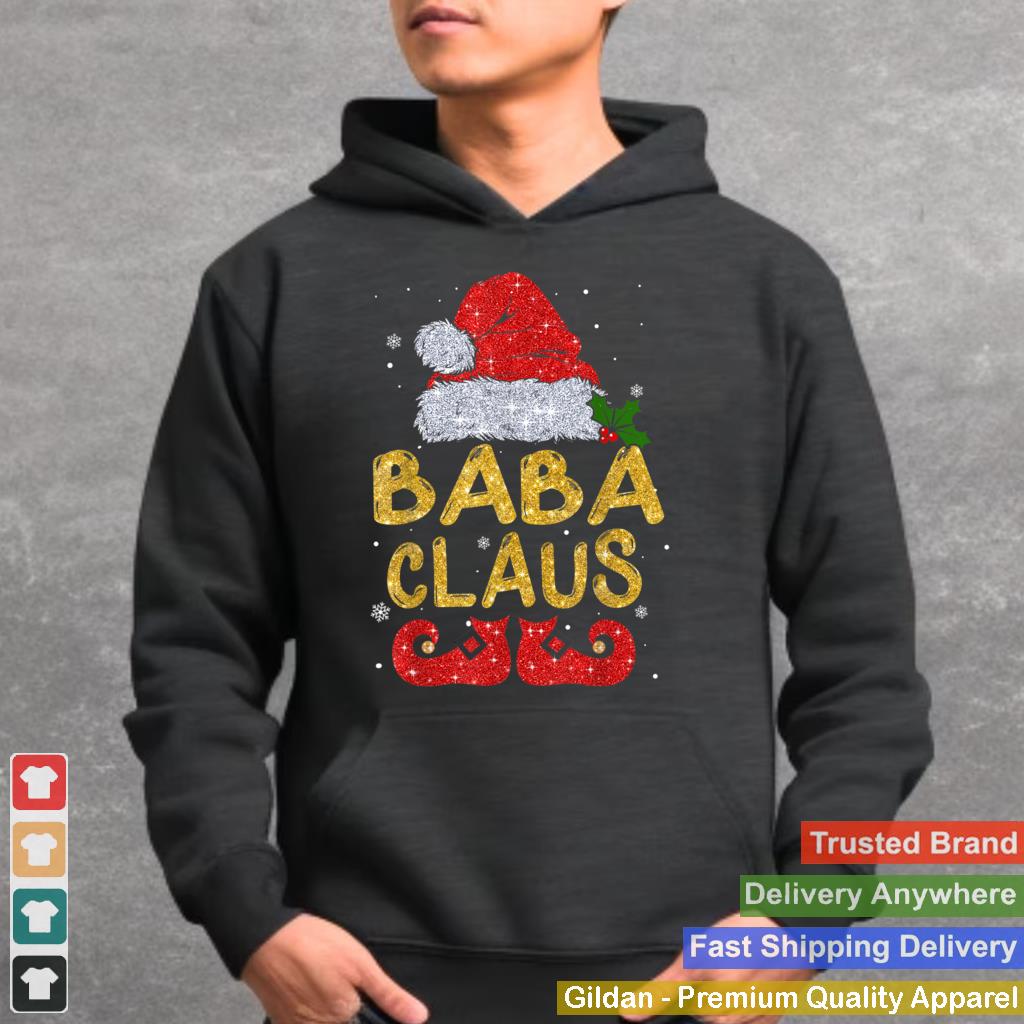 Baba Claus Shirt Christmas Pajama Family Matching Xmas T Shirt