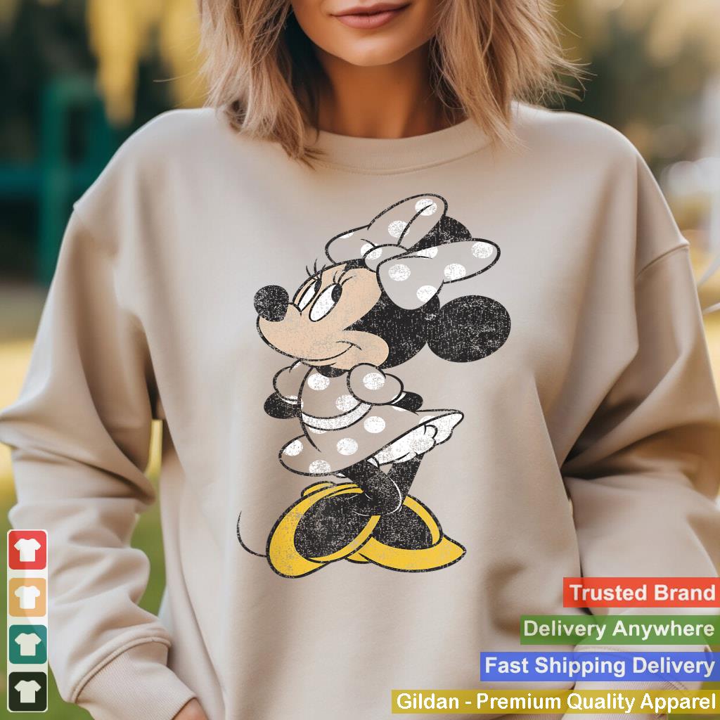 Disney Mickey And Friends Minnie Mouse Simple Distressed