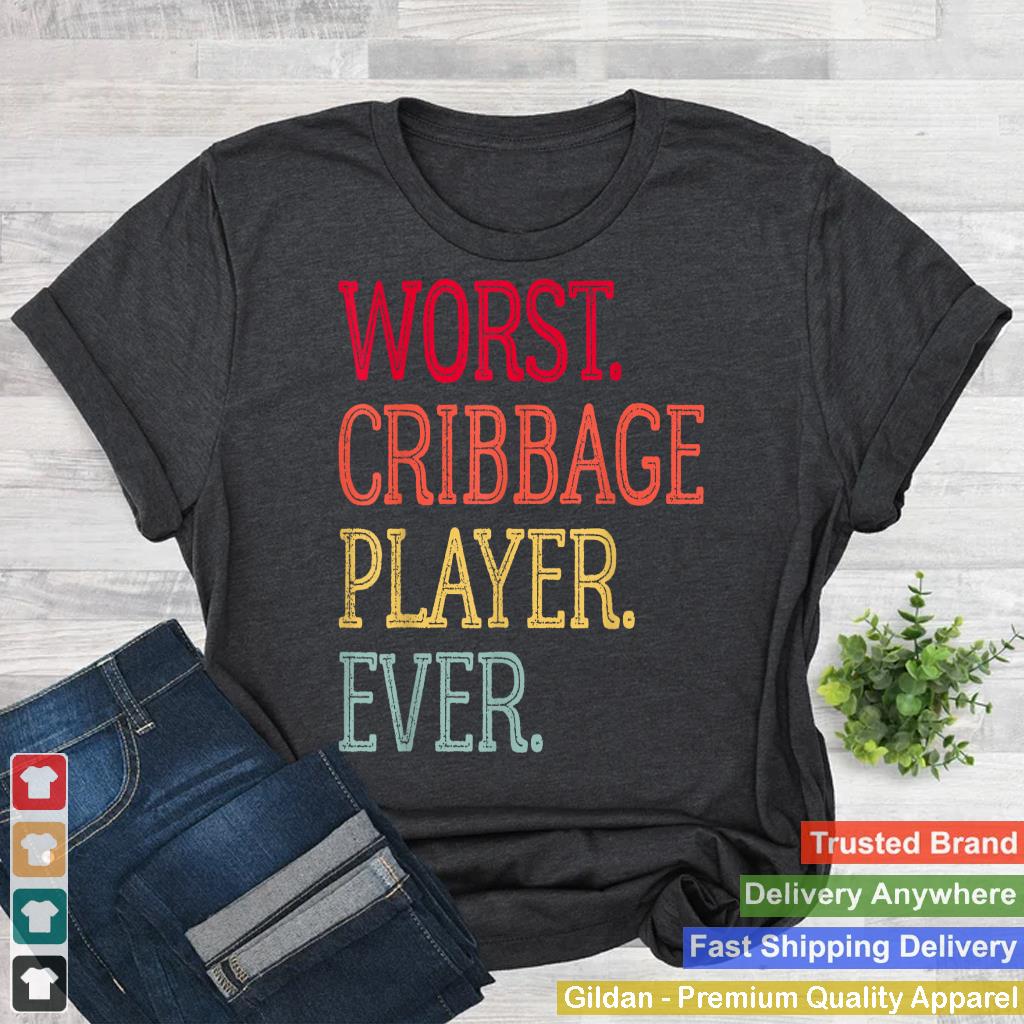 Worst Cribbage Player Ever Vintage Cribbage Board Game Pegs