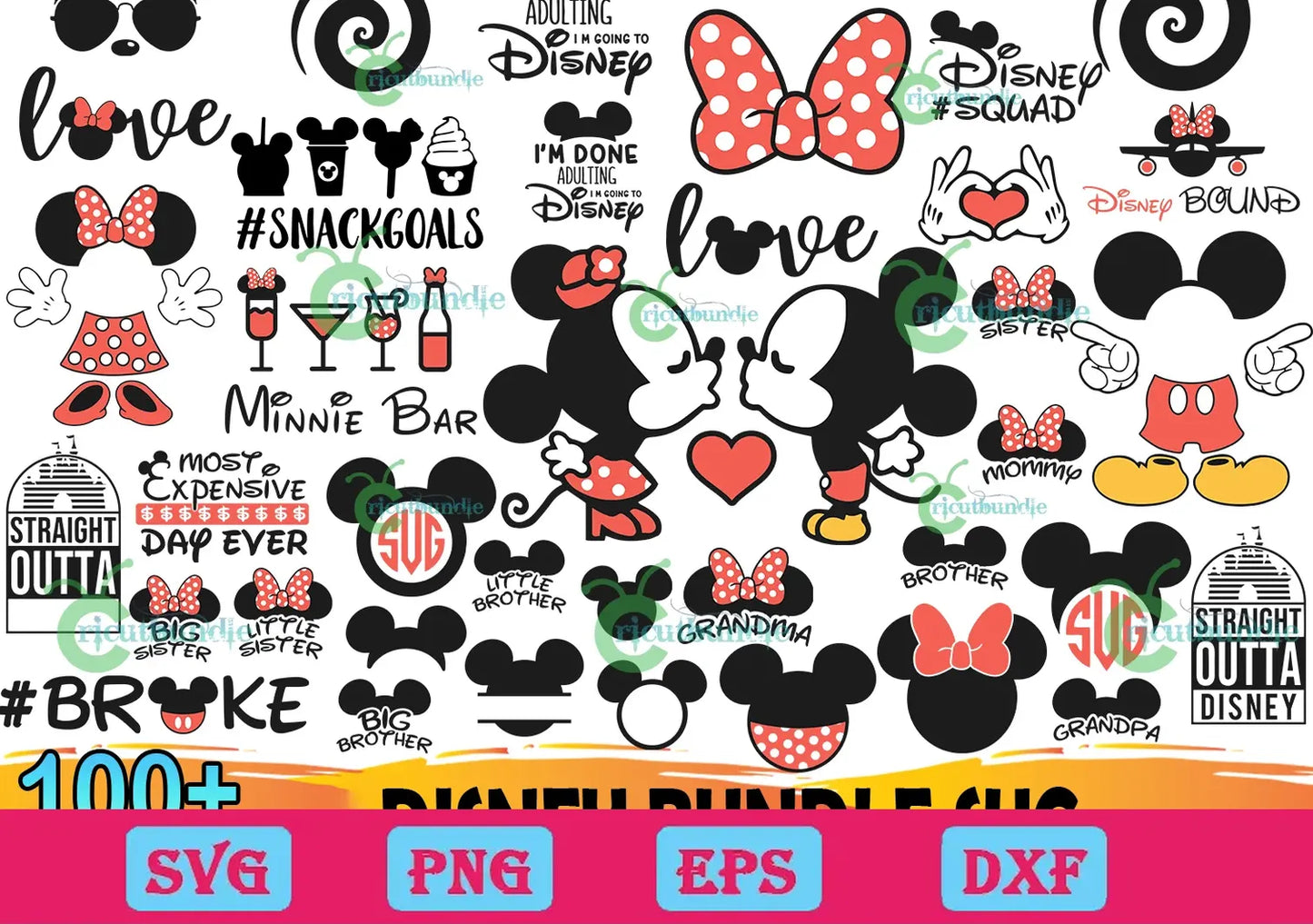 100+ Disney Bundle Svg