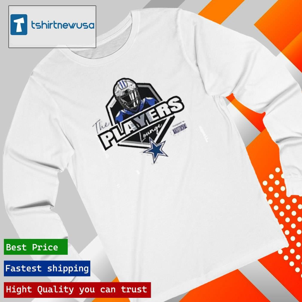 Original The Players Lounge Dallas Cowboys Presented By Aristocrat NFL Football 2024 T Shirts