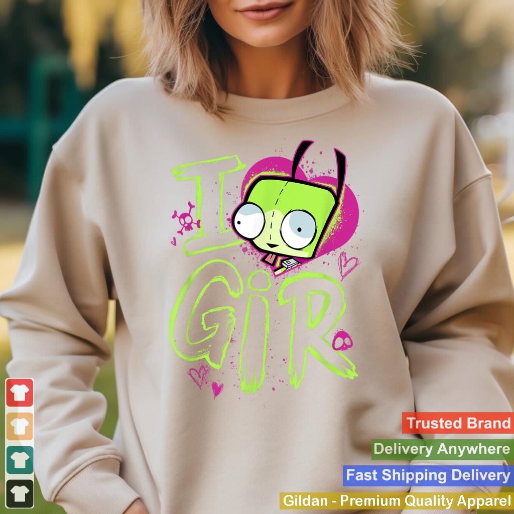 Invader Zim Valentine's Day I Love Gir