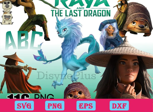 116 Raya and The Last Dragon bundle png