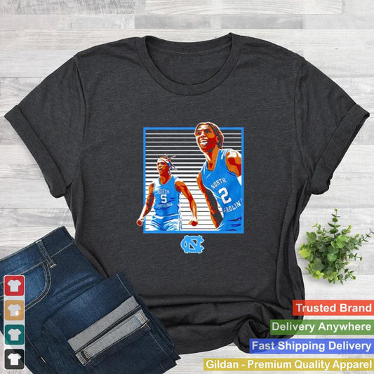 Armando Bacot And Caleb Love Frame It North Carolina Tar Heels shirt