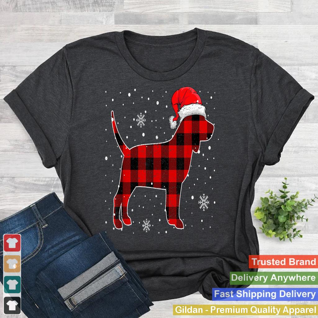 Check Brand For 50, Christmas Buffalo Plaid Beagle Pajama