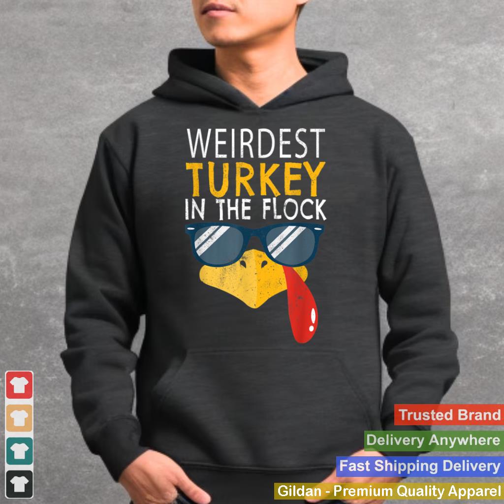 Autumn Fall Season Weirdest Turkey Head Happy Thanksgiving T Shirt