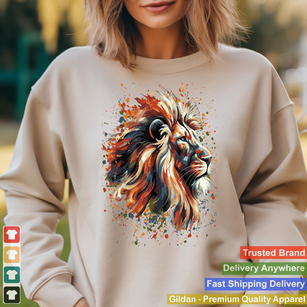 Lion Animal King Nature Graphic Tees Women Men Kids Trendy