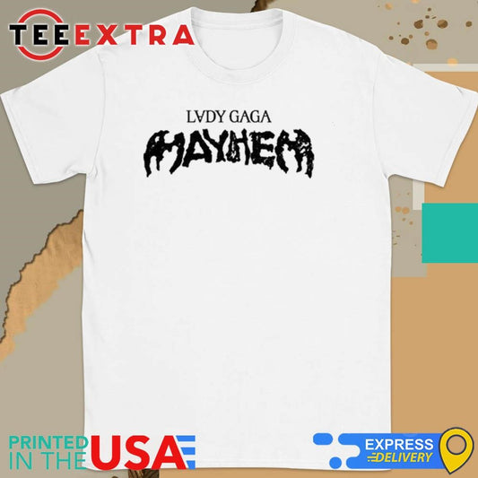 Official Lady Gaga Mayhem 2025 Photo Shirt