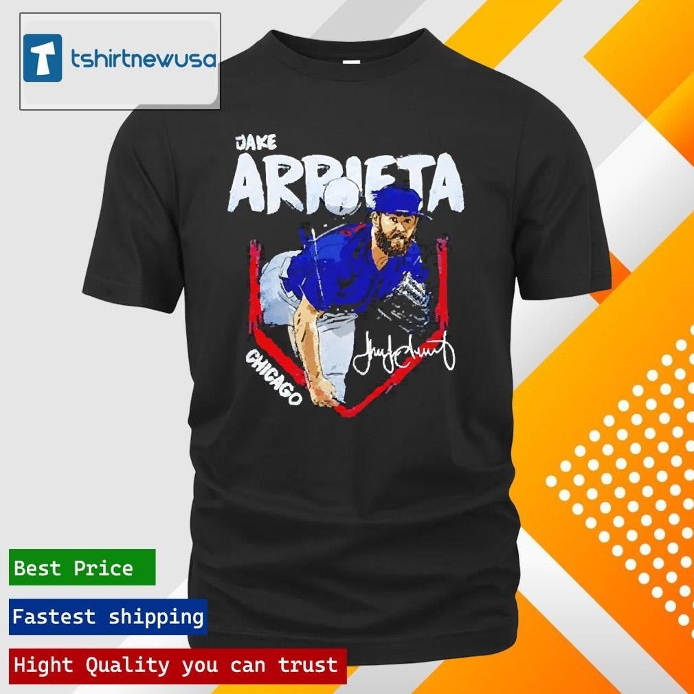 Premium Jake Arrieta Chicago Base Baseball Signature 2025 Shirts