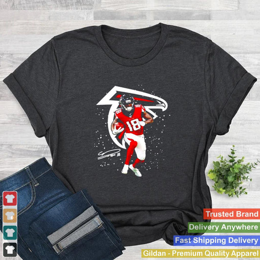 Atlanta Falcons Calvin Ridley Christmas signature shirt