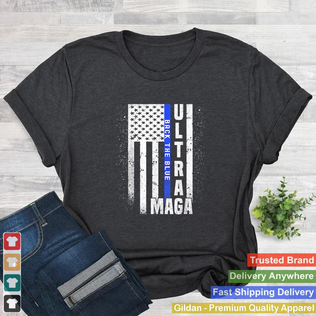 Anti Joe Biden Ultra Maga Funny Trendy Quote Trump US Flag T Shirt B0B182JYVB