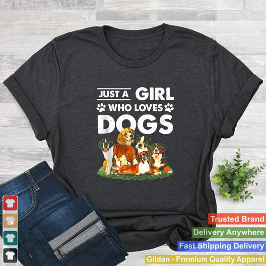 Best Dog Mom Ever Just A Girl Who Loves Dog Puppy Pet shirt