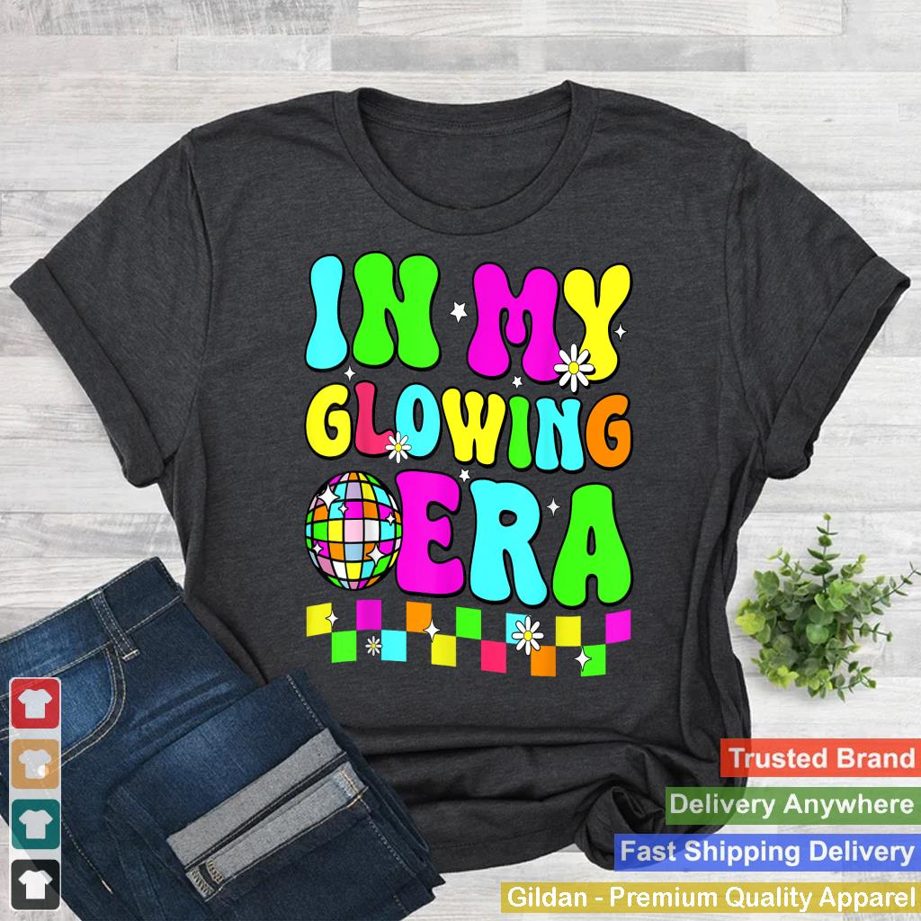 In My Glowing Era Retro Colorful Quote Group Team Tie Dye