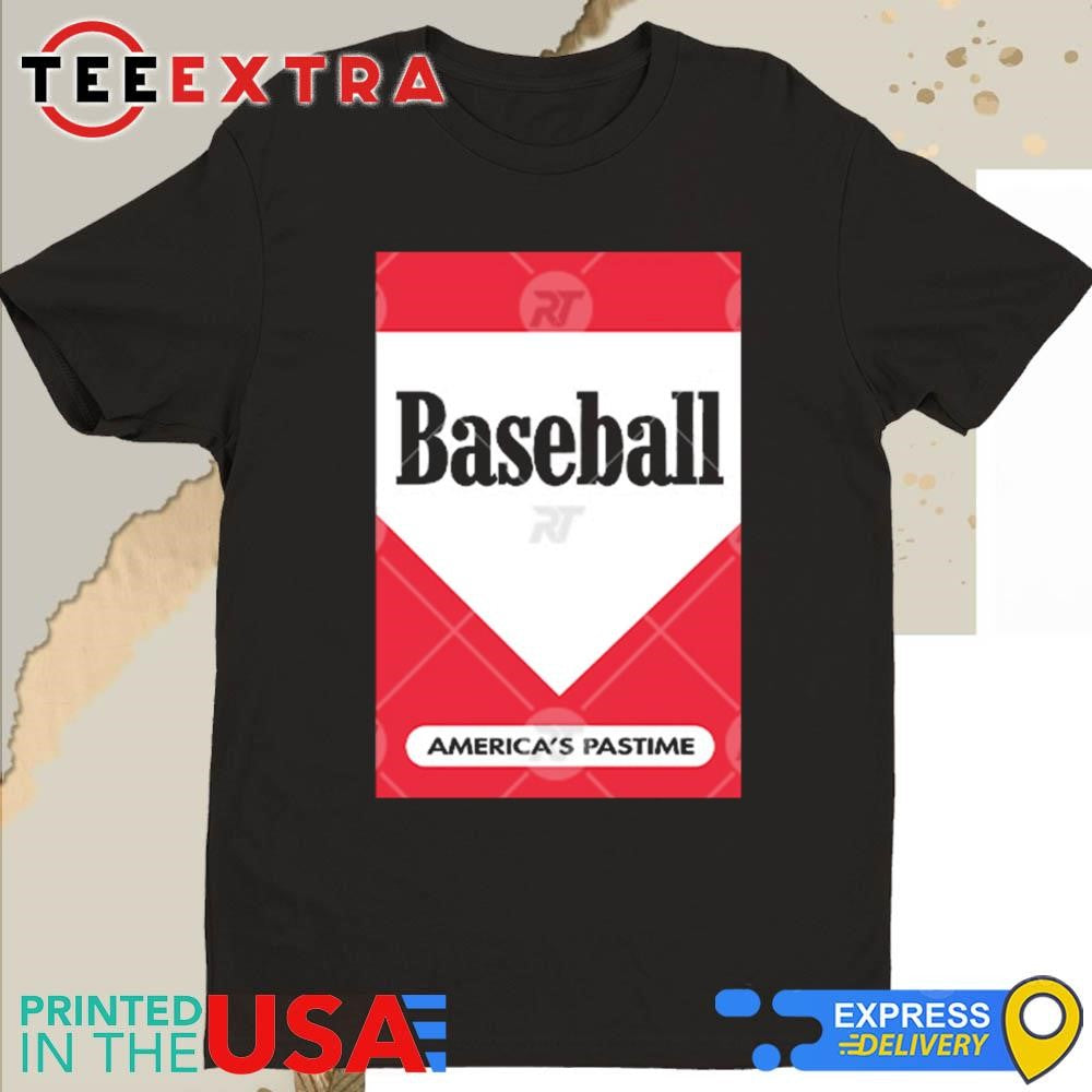 Official Smoking Barrels Funny Baseball America's Pastime Shirt