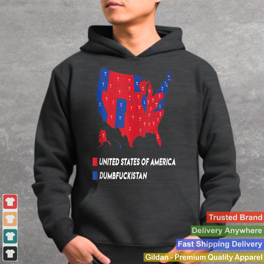 Election Map 2024 United States Of America Dumbfuckistan Tank Top