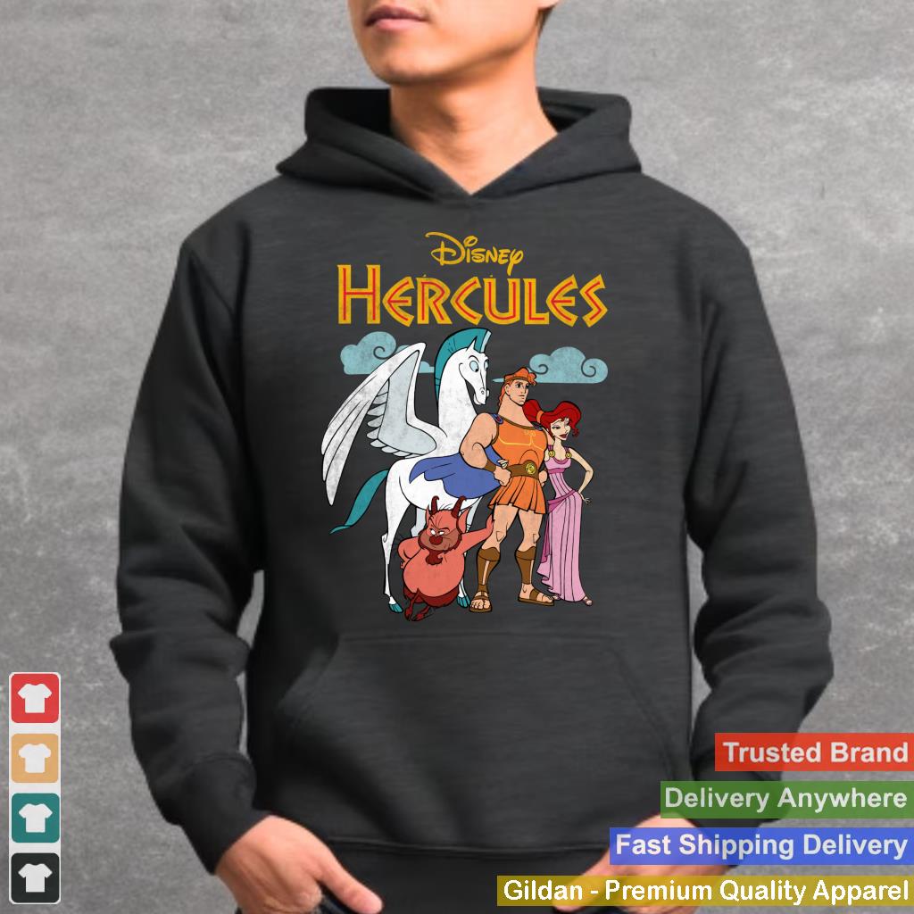 Disney Hercules Classic Group Shot Vintage Sweatshirt Sweatshirt