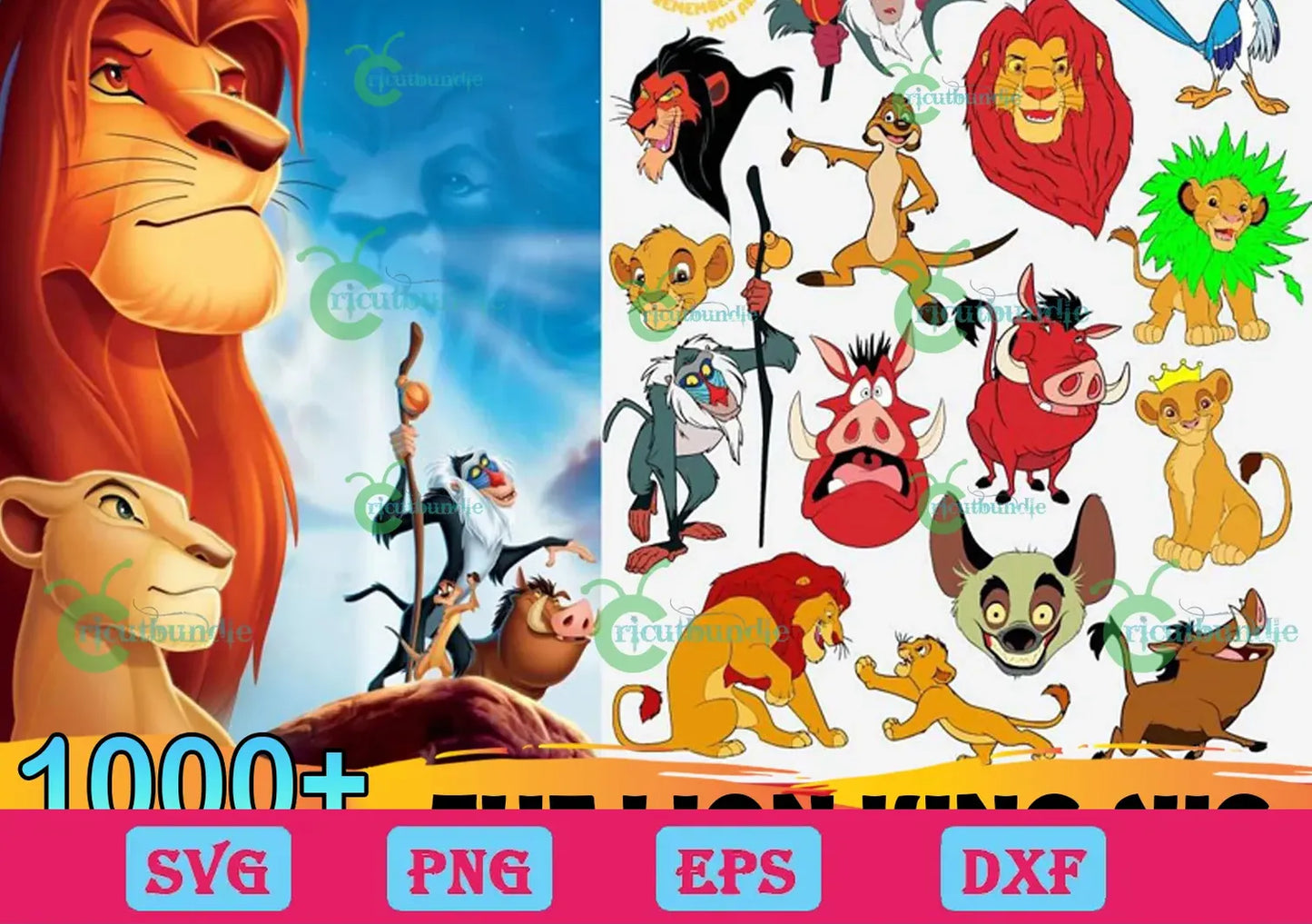 1000+ Lion King Bundle Svg