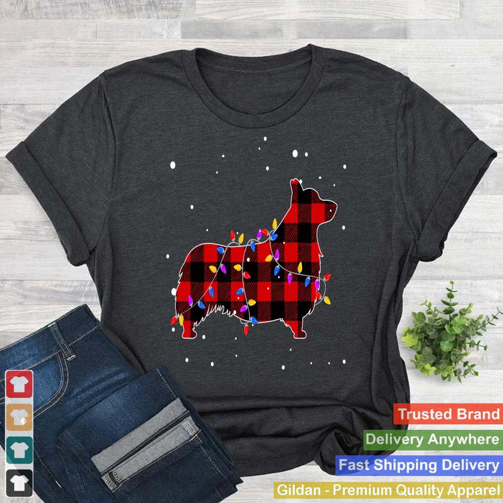 Pajamas Red Buffalo Plaid Corgi Christmas Gift Puppy Lover