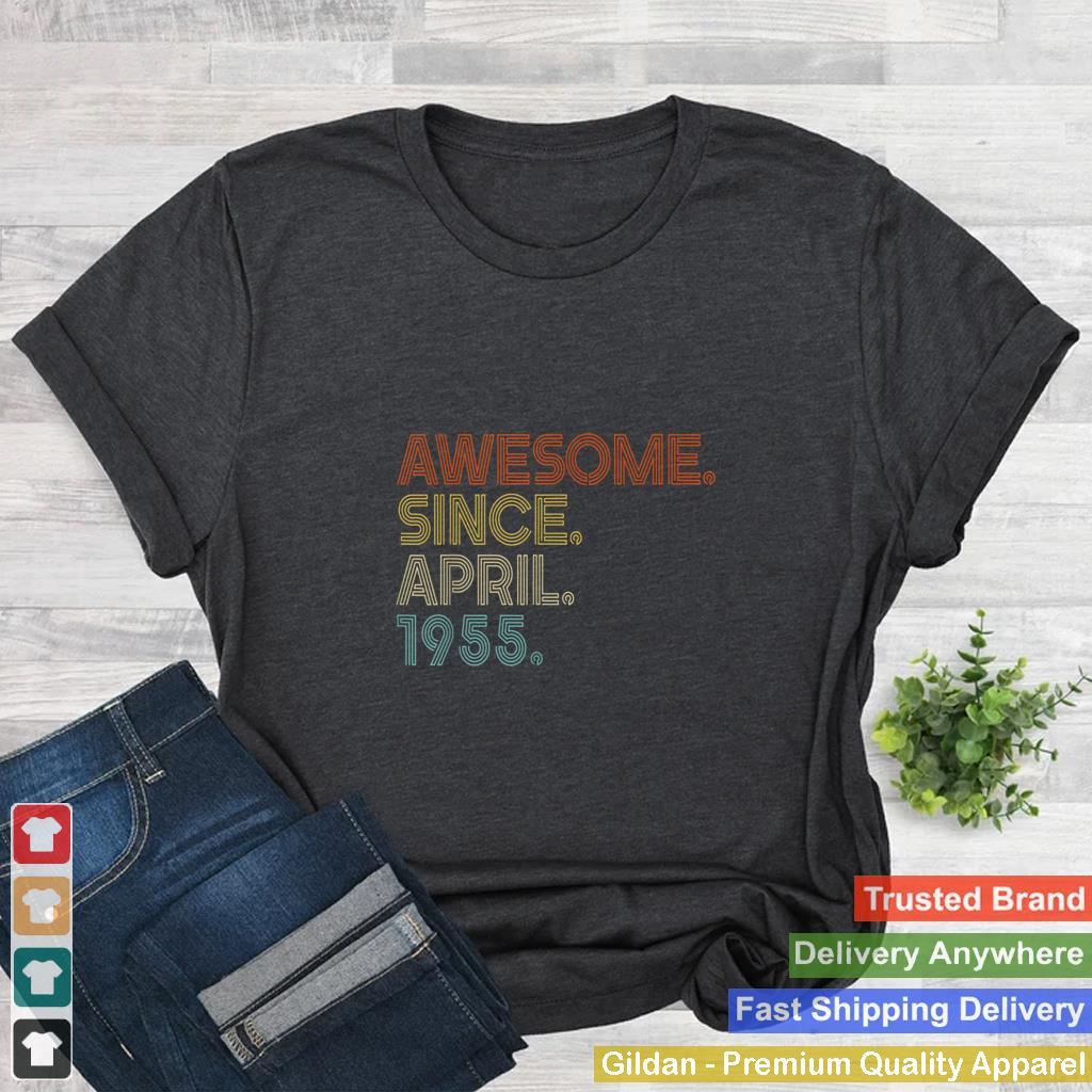 Awesome-Since-April-1955-Vintage-68th-Birthday-T-Shirt