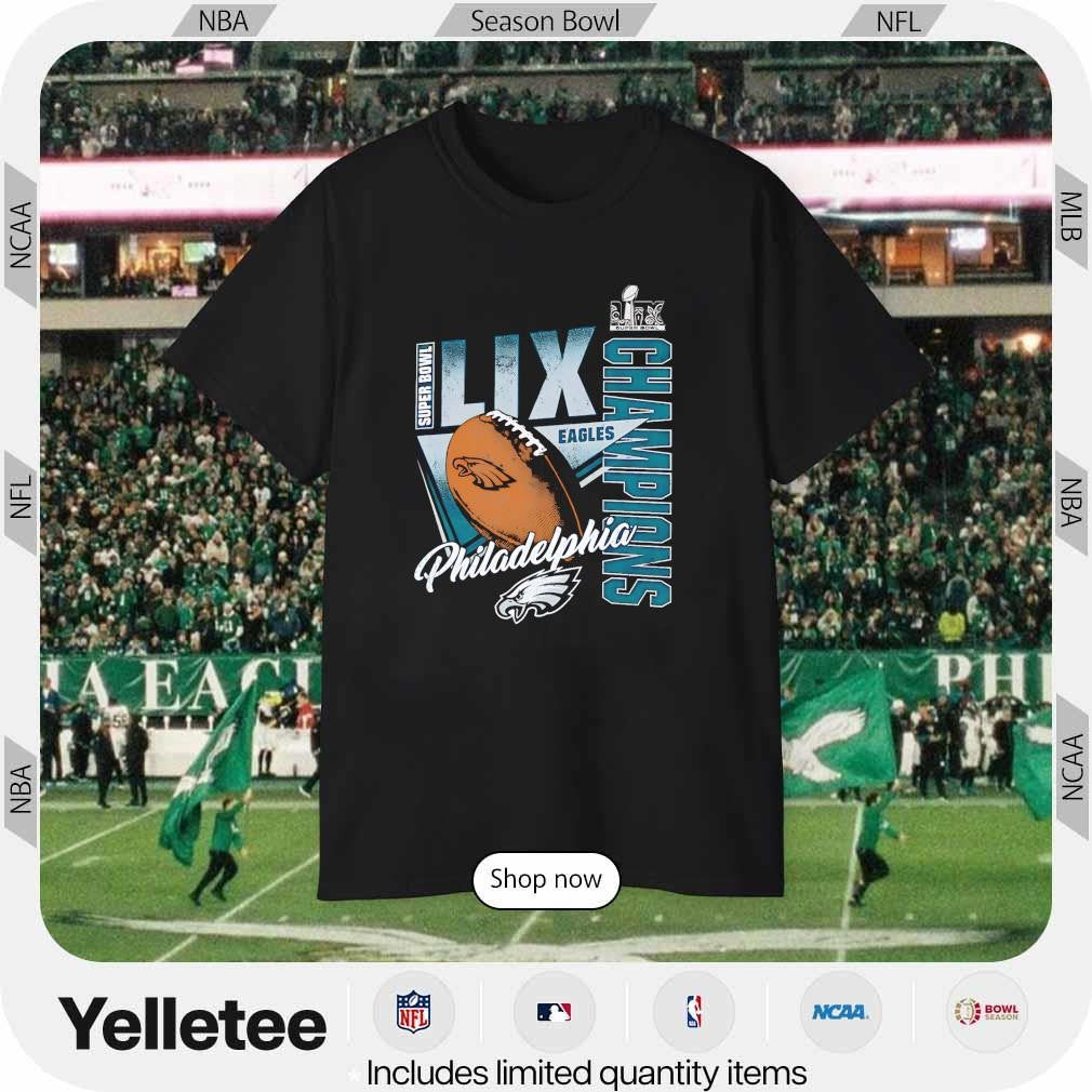 Philadelphia Eagles Super Bowl LIX Champions own the moment retro shirt