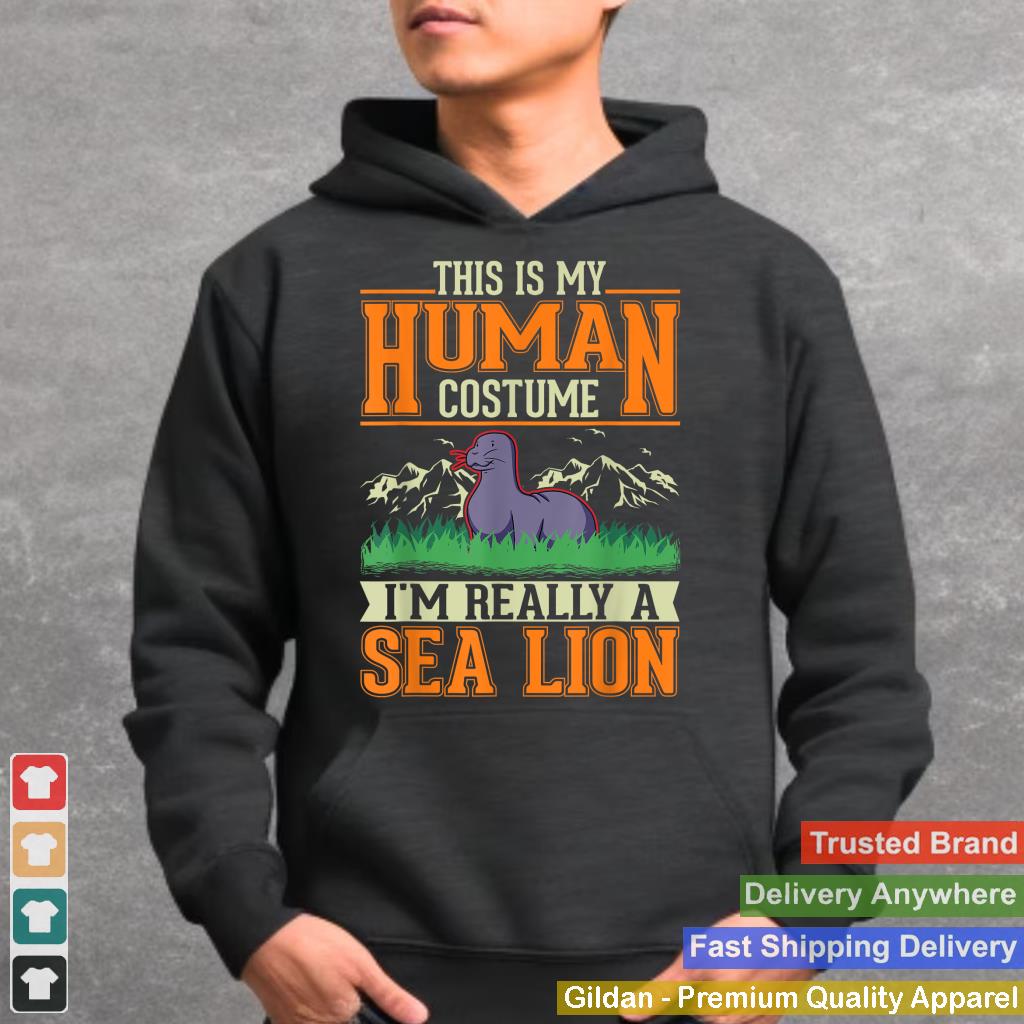 Sea Lion Human Costume Halloween Seal Sea Lion