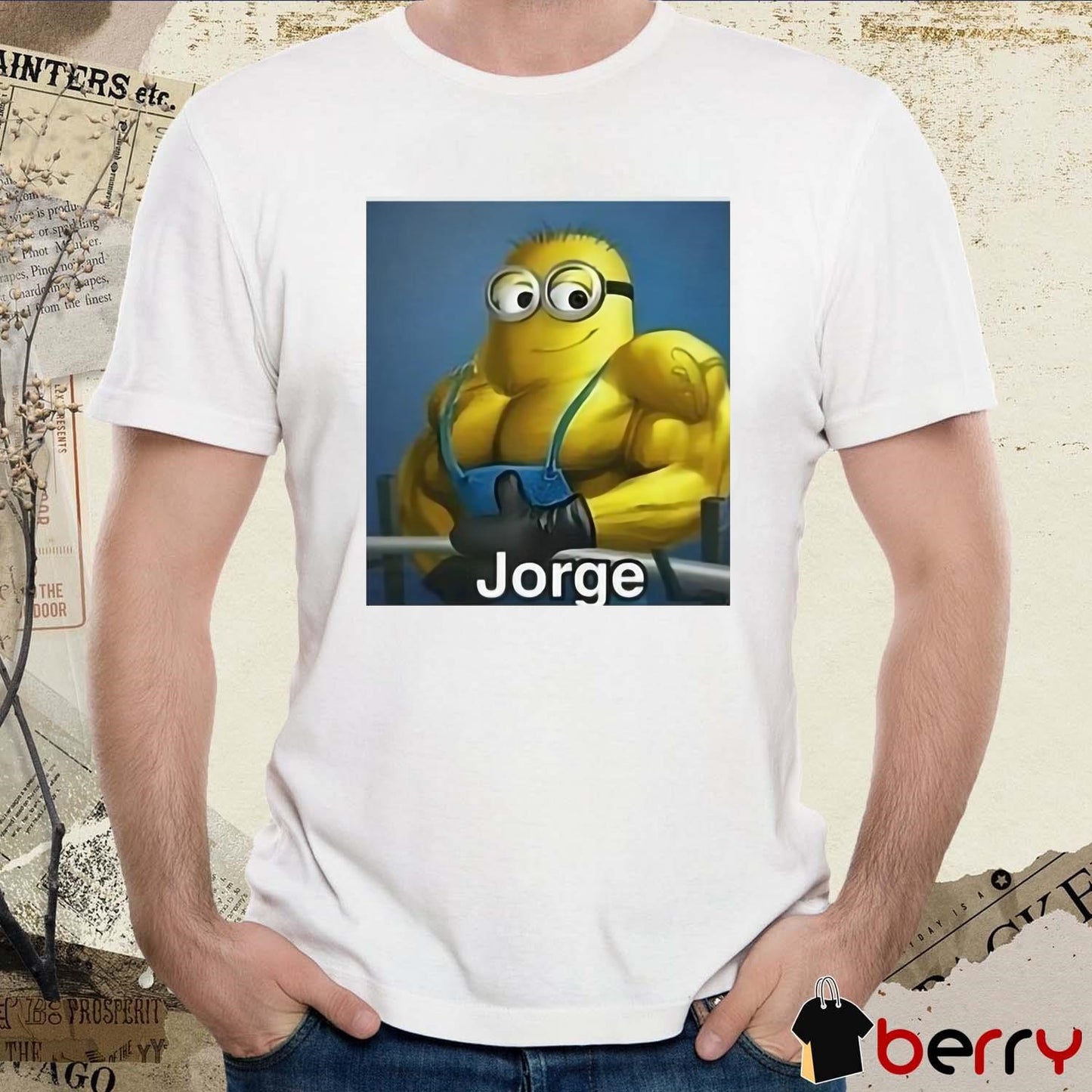 Sillyteestudio Jorge t-shirt