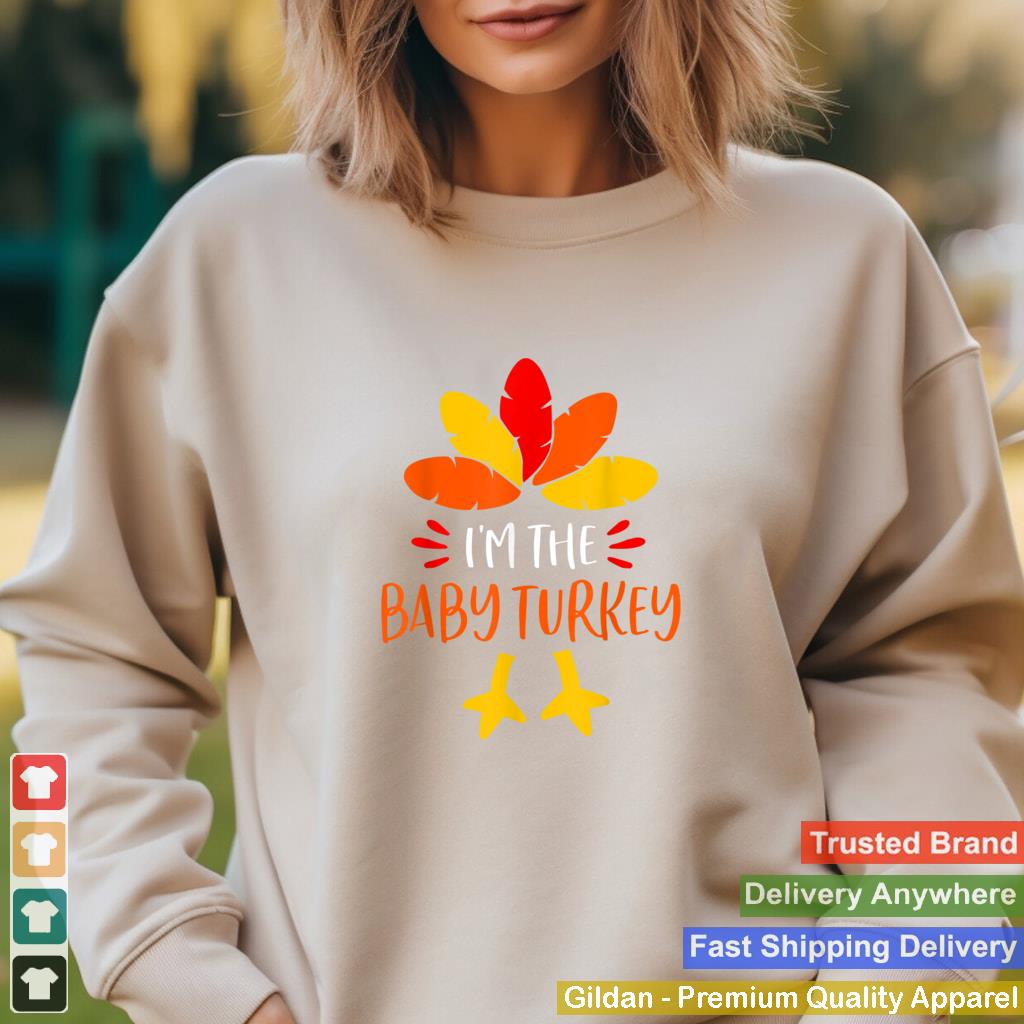 Baby Turkey Family Shirts Matching Thanksgiving Pajamas T Shirt