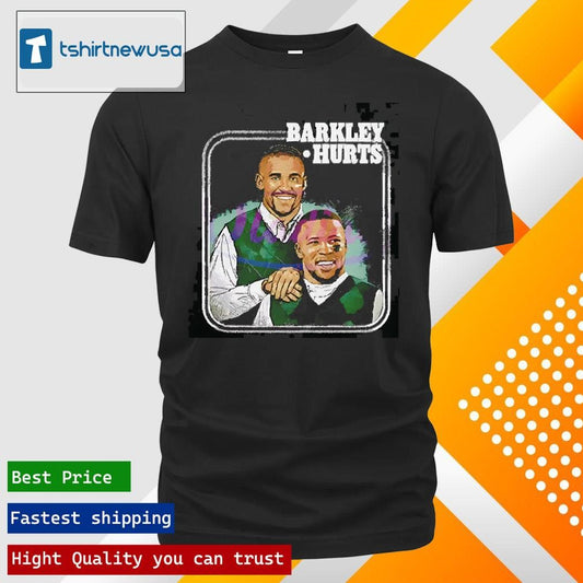 Top Jalen Hurts And Saquon Barkley Eagles Step Brothers Philadelphia Eagles 2025 T Shirt