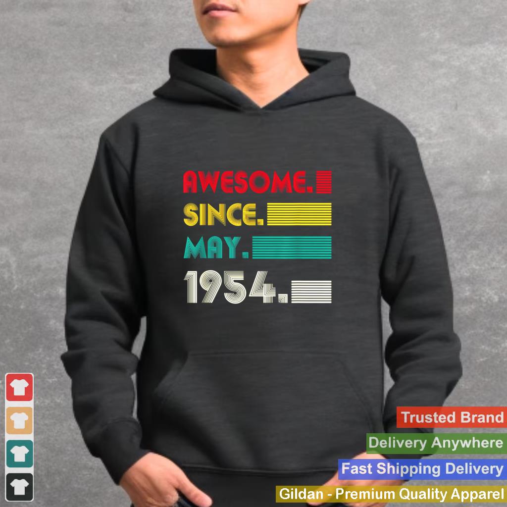 Awesome Since May 1954 67th Birthday 67Years Old Boy shirt