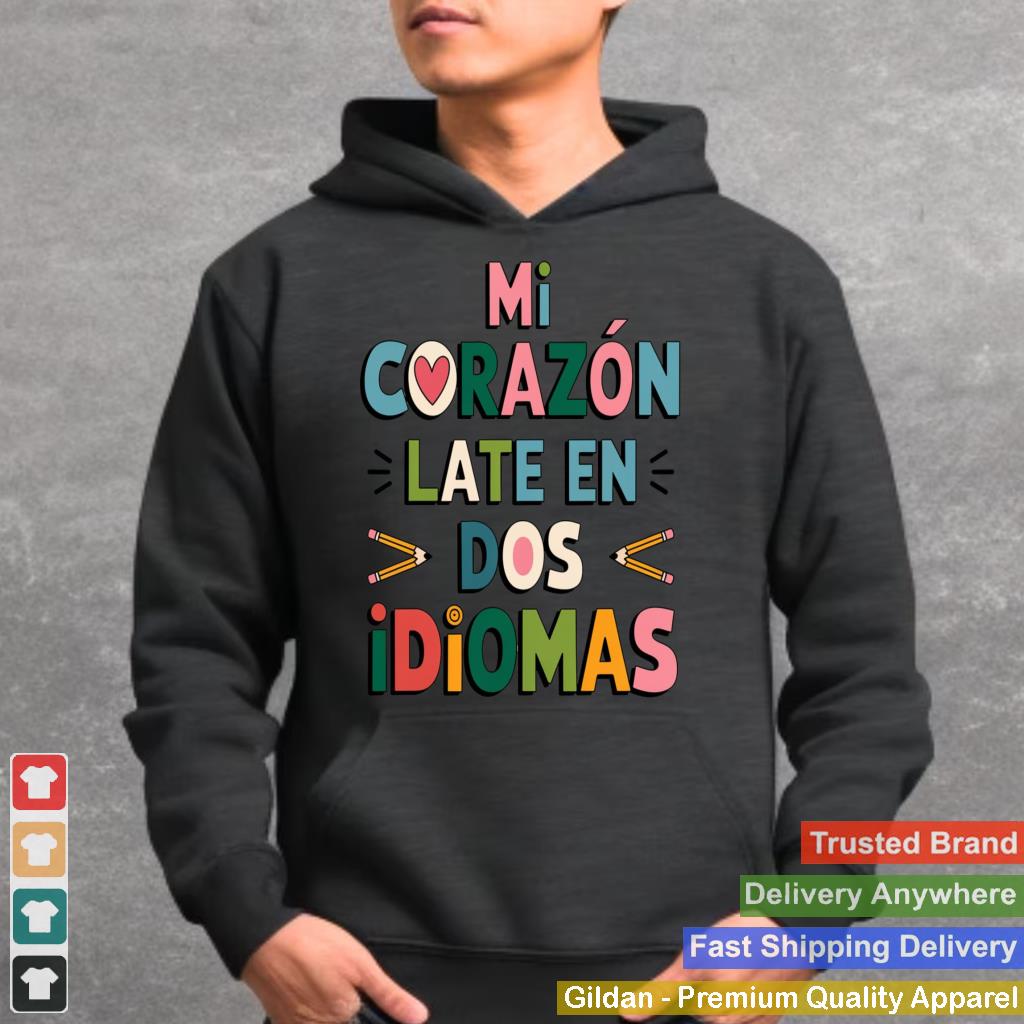 Mi Corazon Late En Dos Idiomas, Bilingual Spanish Teacher