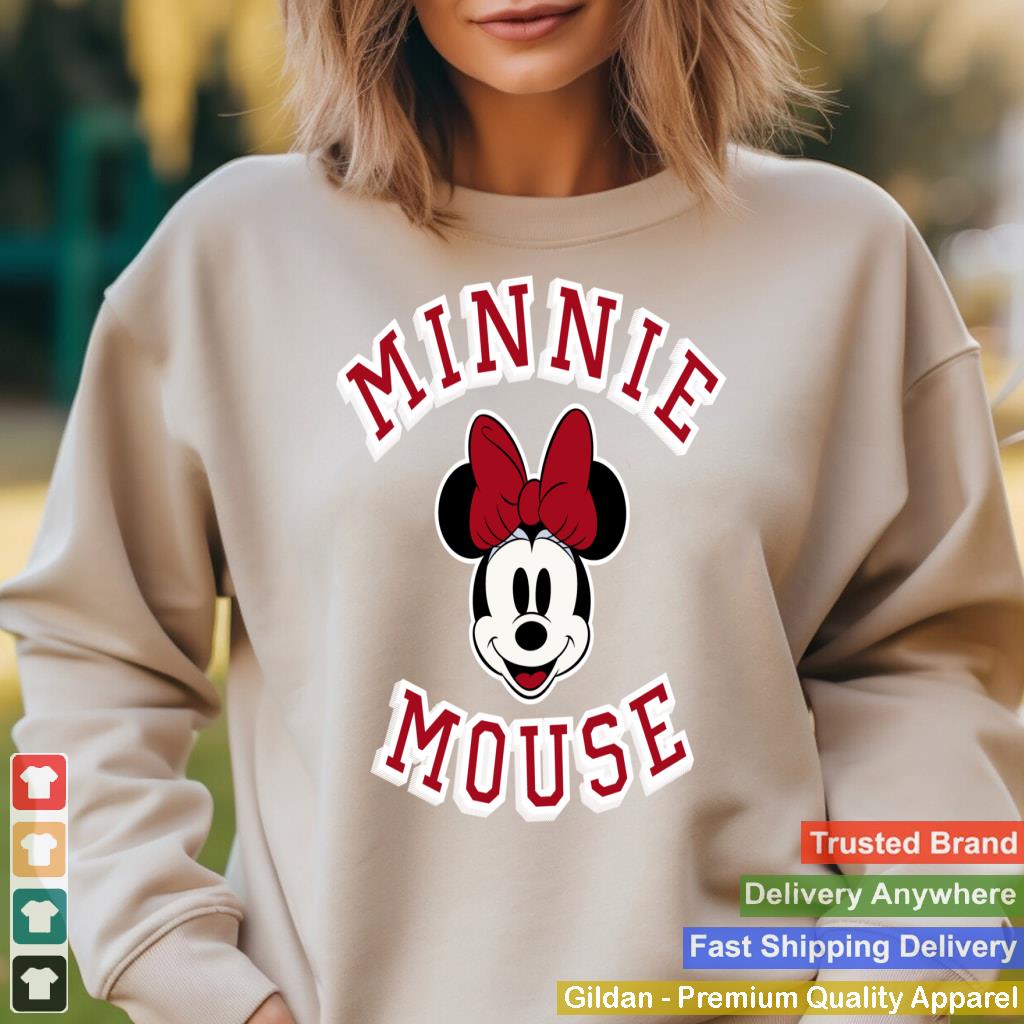 Disney Mickey and Friends Minnie Mouse Vintage Varsity Sweatshirt