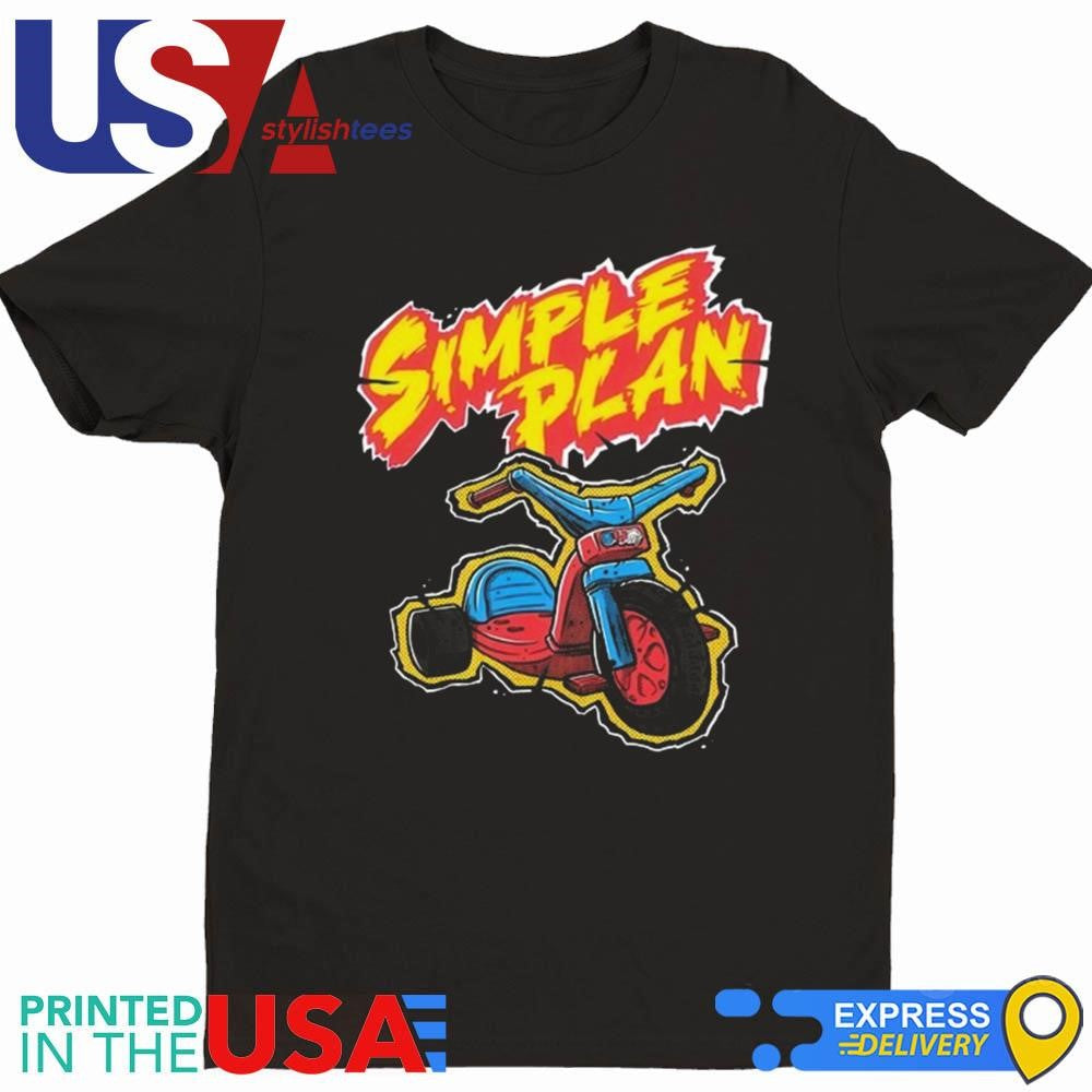 Simple Plan Big Wheel Kids Shirt