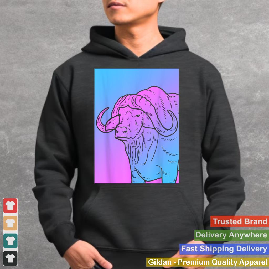 Vaporwave Buffalo Aesthetic T-Shirt - Pastel Goth Buffalo