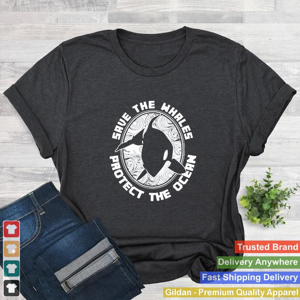 Animal Lover Gift Ocean Animals Earth Day Killer Whale shirt