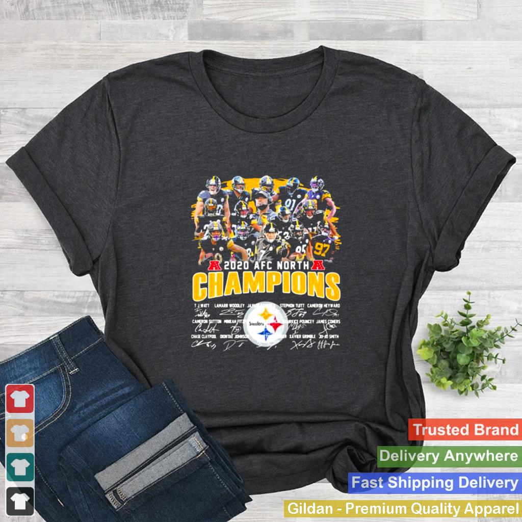 2020 Afc North Champions Steelers Football Signature shirt