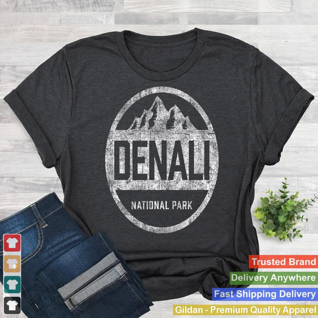 Vintage Denali National Park Alaska Souvenir