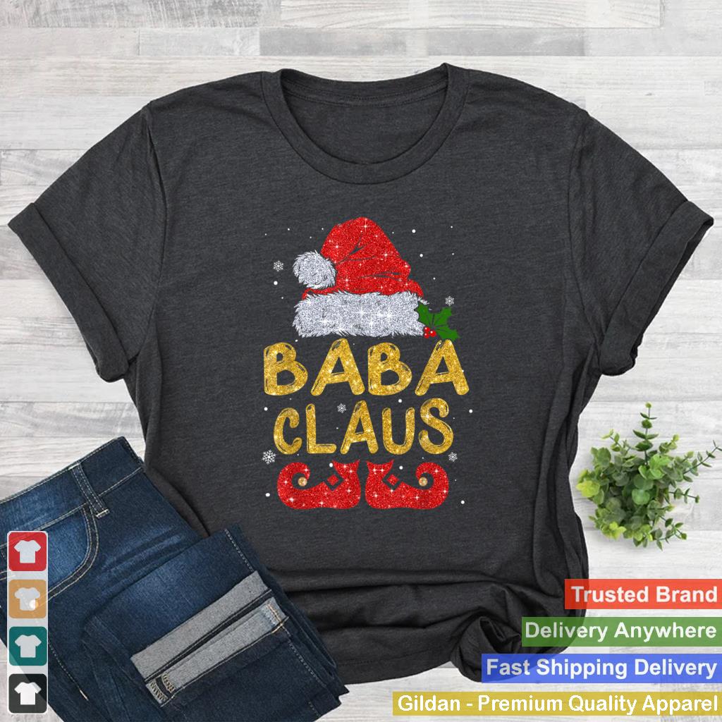 Baba Claus Shirt Christmas Pajama Family Matching Xmas T Shirt