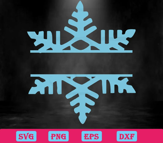 Snowflake Christmas svg