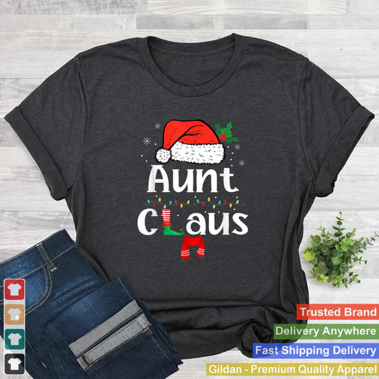 Aunt-Claus-Shirt-Christmas-Pajama-Family-Matching-Xmas-T-Shirt_3