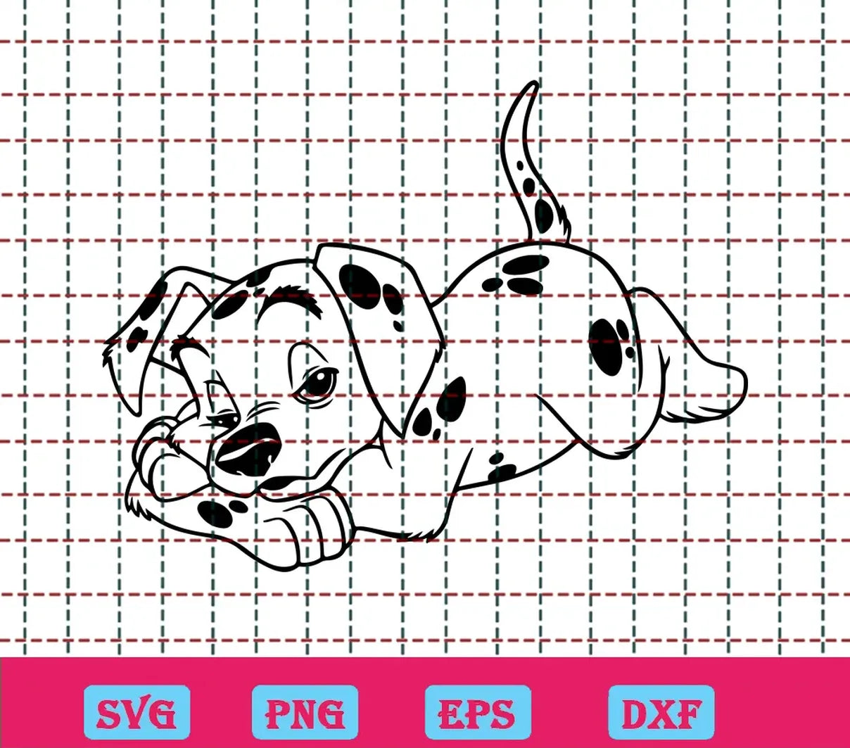 101 Dalmatians SVG Free Disney SVG Puppy SVG Dog SVG