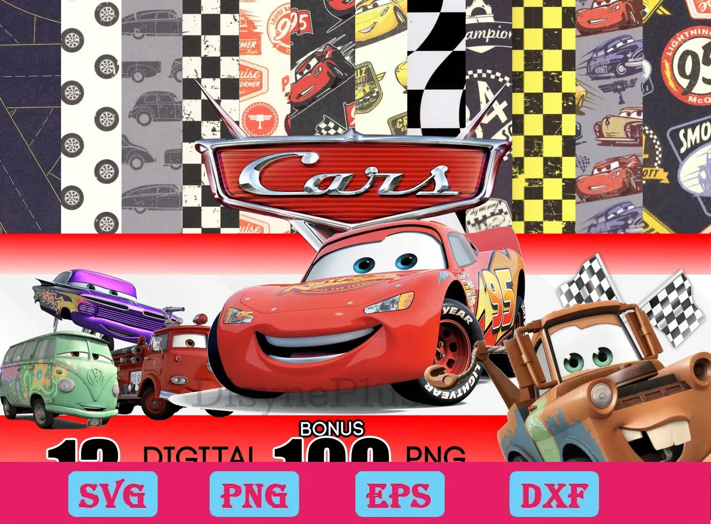 100 CARS CLIPART