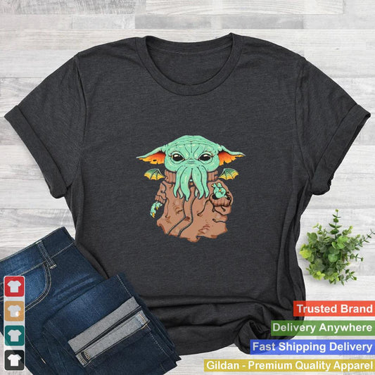 Baby Yoda X Cthulhu Star Wars shirt