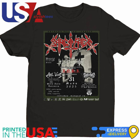 Sarcofago España Tour 2025 Shirt